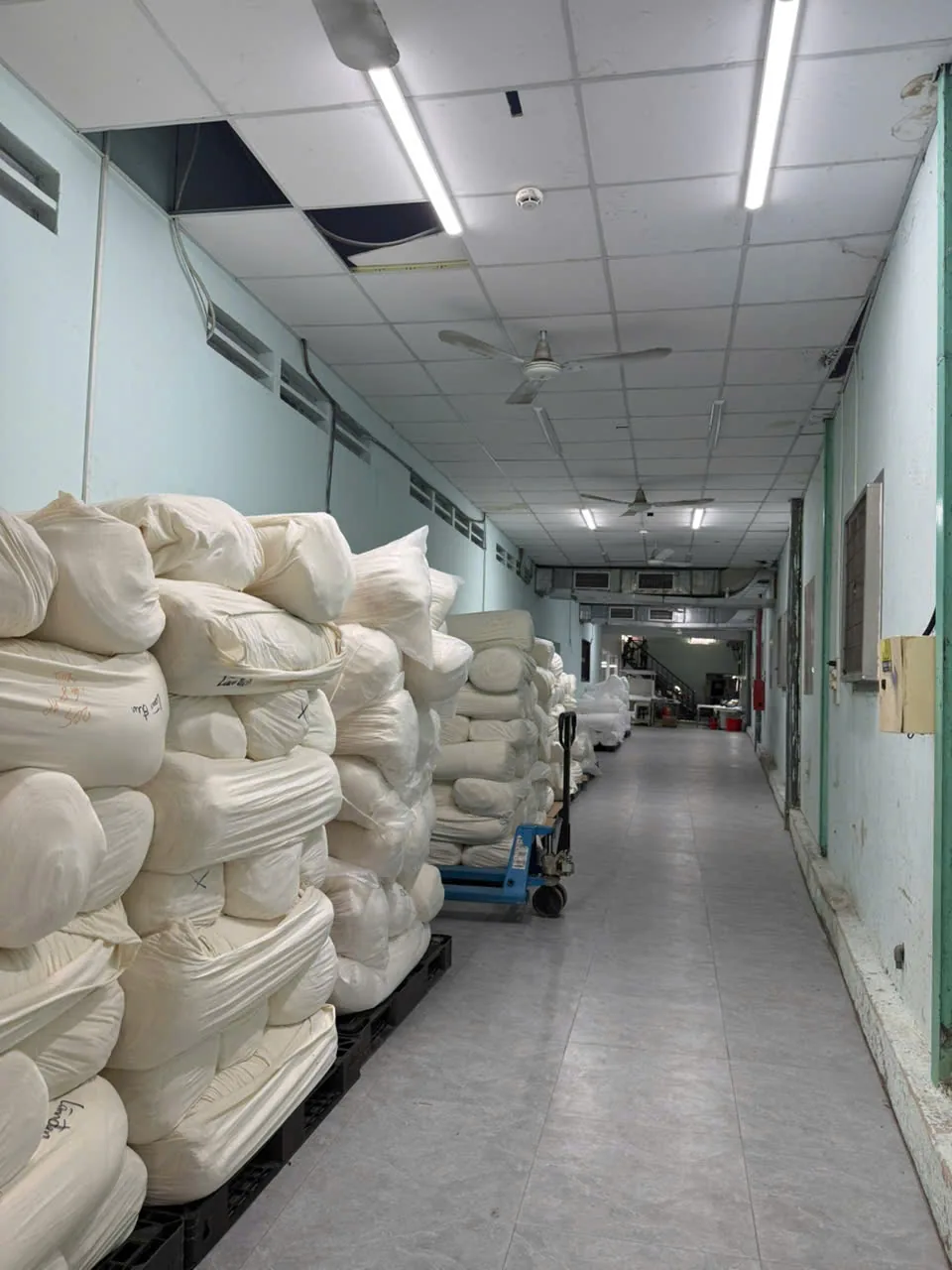 Kho vải mộc tại nhà xưởng An Phát
