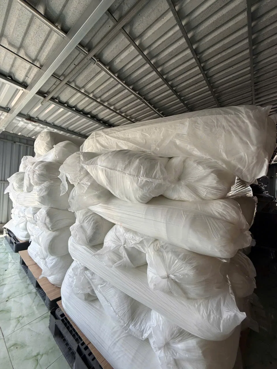 Vải mộc cá sấu Poly tại nhà xưởng An Phát